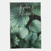 Linge De Cuisine Conception, nom ou texte d'une grande feuille clas (Vertical)