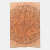 Linge De Cuisine Conception orange orientale gentille (Vertical)