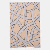 Linge De Cuisine Conception par bandes Pink Purple (Vertical)