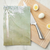 Linge De Cuisine Conception rêveuse de souhait de pissenlit (Quart Plié)