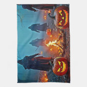 Linge De Cuisine Conception rituelle d'Halloween éffrayant (Vertical)