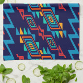 Linge De Cuisine Conception tordue d'abrégé sur formes (Plié)