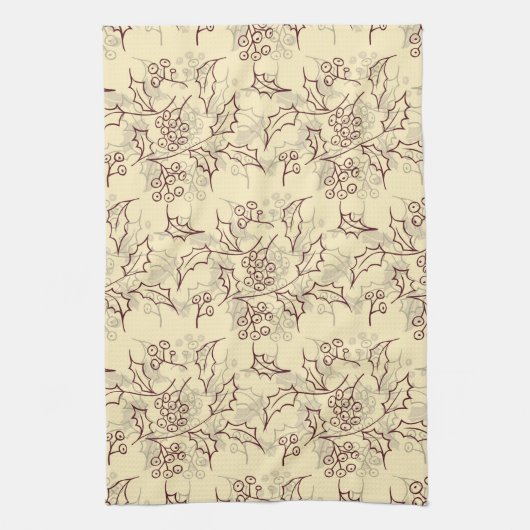 Linge De Cuisine Conception transparente des baies Holly (Vertical)