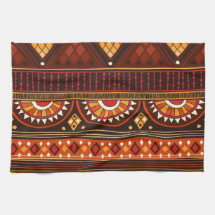Linge De Cuisine Conception Tribal sans soudure pour diverses utili