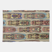 Linge De Cuisine Conception tribale africaine (Horizontal)