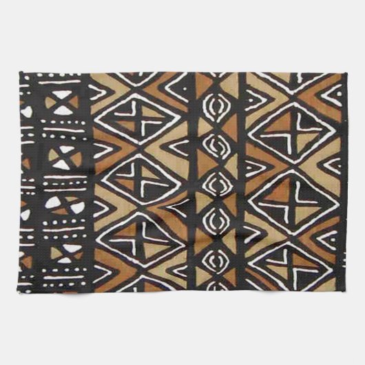 Linge De Cuisine Conception tribale africaine (Horizontal)