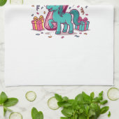 Linge De Cuisine Conception vectorielle de poney mignon pour la fêt (Plié)
