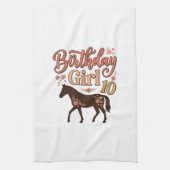 Linge De Cuisine Conception vectorielle florale de cheval 10 pour f (Vertical)