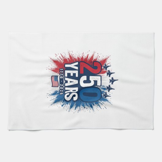 Linge De Cuisine Conception vectorielle pour le 250e anniversaire d (Horizontal)