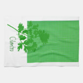 Linge De Cuisine Conceptions de cuisine de coriandre d'épices (Horizontal)