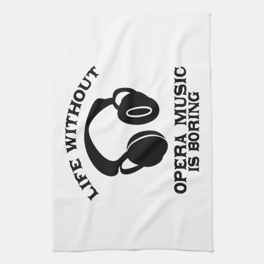 Linge De Cuisine Conceptions de musique d'opéra (Vertical)