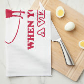 Linge De Cuisine Conceptions de race de chien de Vizsla (Quart Plié)