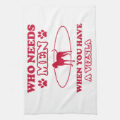 Linge De Cuisine Conceptions de race de chien de Vizsla (Vertical)