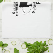 Linge De Cuisine Conceptions drôles de carlin (Plié)