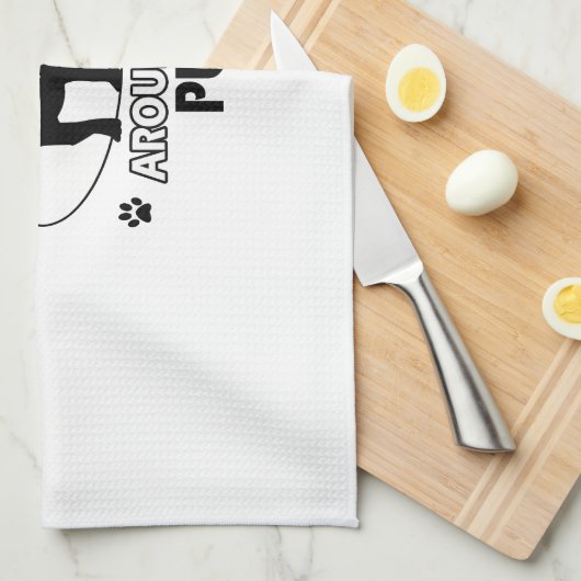 Linge De Cuisine Conceptions drôles de carlin (Quart Plié)