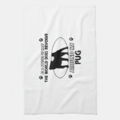 Linge De Cuisine Conceptions drôles de carlin (Vertical)