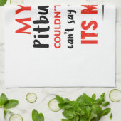 Linge De Cuisine Conceptions drôles de maman de pitbull (Plié)