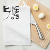 Linge De Cuisine conceptions drôles de ST BERNARD (Quart Plié)