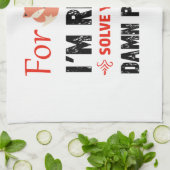 Linge De Cuisine Conceptions retirées drôles (Plié)