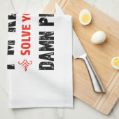 Linge De Cuisine Conceptions retirées drôles (Quart Plié)