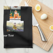 Linge De Cuisine Concevez votre propre lettre H photo Collage (Quart Plié)