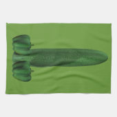 Linge De Cuisine Concombre Et Poivrons (Horizontal)