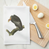 Linge De Cuisine Condor de Californie par Audubon (Quart Plié)