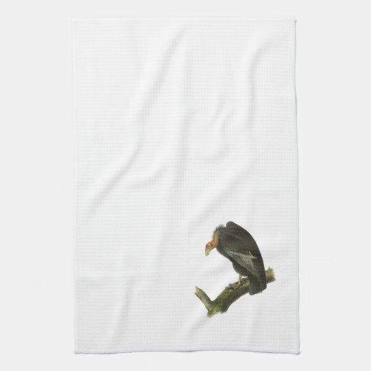 Linge De Cuisine Condor de Californie par Audubon (Vertical)