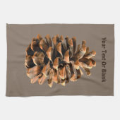 Linge De Cuisine Cône de pin (Horizontal)