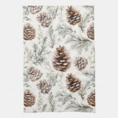 Linge De Cuisine Cones de pin de Noël (Vertical)
