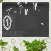Linge De Cuisine Conférence de John Kennedy 35e président des États (Plié)
