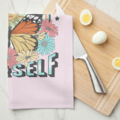 Linge De Cuisine Confiance en soi | Soleil céleste et papillon (Quart Plié)