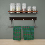 Linge De Cuisine Confianza texture textile mandala motif