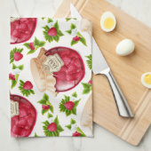 Linge De Cuisine Confiture de framboise (Quart Plié)