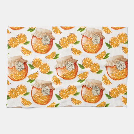 Linge De Cuisine Confiture d'orange (Horizontal)