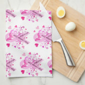 Linge De Cuisine Conscience de cancer du sein (Quart Plié)