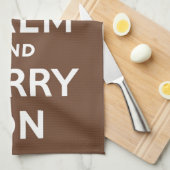 Linge De Cuisine Conserver le chocolat au calme (Quart Plié)