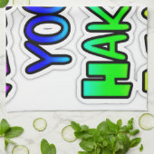 Linge De Cuisine Conserver votre Hakuna Matata Art Print (Plié)