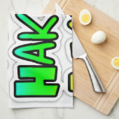 Linge De Cuisine Conserver votre Hakuna Matata Art Print (Quart Plié)