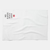 Linge De Cuisine Conservez la soupe calme dessus (Horizontal)