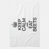 LINGE DE CUISINE CONSERVEZ LE CALME ET MANGEZ LES BIÈRES (Vertical)