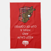 Linge De Cuisine Conservez le chocolat calme Labrador (Vertical)