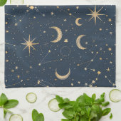 Linge De Cuisine Constellation céleste - Nuit étoilée (1) (Plié)