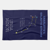 Linge De Cuisine Constellation de l'hémisphère Nord Ursa mineure (Horizontal)