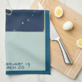 Linge De Cuisine Constellation du Poisson des Poissons Zodiaque Vin (Quart Plié)