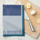 Linge De Cuisine Constellation du Sagittaire Astrologie Zodiac Vint (Quart Plié)