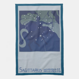 Linge De Cuisine Constellation du Sagittaire Astrologie Zodiaque Vi
