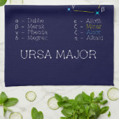 Linge De Cuisine Constellation Ursa major (Plié)