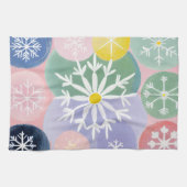 Linge De Cuisine Constellations des flocs de neige (Horizontal)