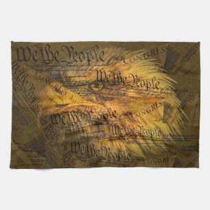 Linge De Cuisine Constitution American Bald Eagle